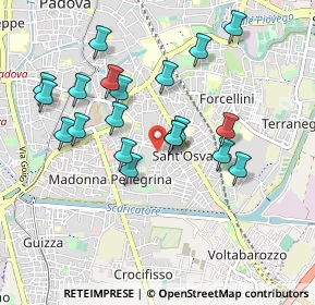 Mappa Via Jacopo Crescini, 35126 Padova PD, Italia (0.887)