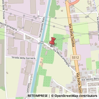 Mappa Via Mezzacampagna, 42, 37135 Verona, Verona (Veneto)