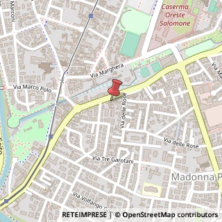 Mappa Via Giordano Bruno, 24B, 35124 Padova, Padova (Veneto)