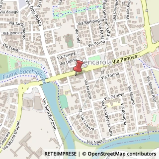 Mappa Via Padova, 12, 35030 Selvazzano Dentro PD, Italia, 35030 Selvazzano Dentro, Padova (Veneto)