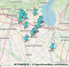 Mappa Via Padre Costanzo Beschi, 46043 Castiglione delle Stiviere MN, Italia (12.48929)