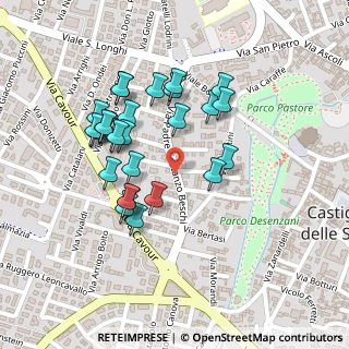 Mappa Via Padre Costanzo Beschi, 46043 Castiglione delle Stiviere MN, Italia (0.20741)