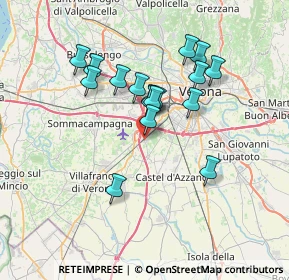 Mappa Via Valle, 37062 Dossobuono VR, Italia (5.99)