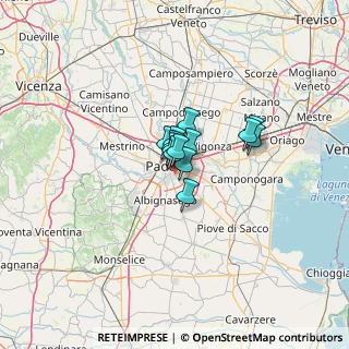 Mappa Via Sant'Osvaldo, 35127 Padova PD, Italia (5.91154)