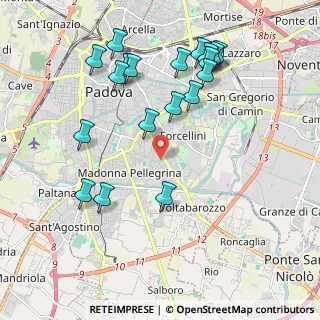 Mappa Via Sant'Osvaldo, 35127 Padova PD, Italia (2.2015)