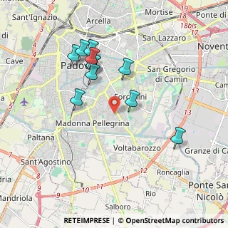 Mappa Via Sant'Osvaldo, 35127 Padova PD, Italia (1.78364)