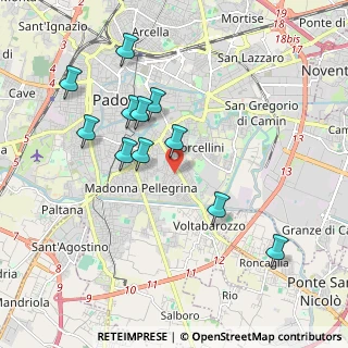 Mappa Via Sant'Osvaldo, 35127 Padova PD, Italia (1.87)