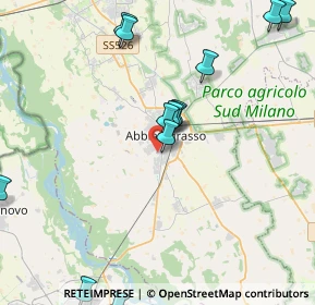 Mappa Via Giacomo Carini, 20081 Abbiategrasso MI, Italia (6.09)