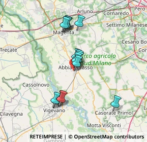 Mappa Via Giacomo Carini, 20081 Abbiategrasso MI, Italia (6.212)