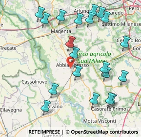 Mappa Via Giacomo Carini, 20081 Abbiategrasso MI, Italia (9.357)