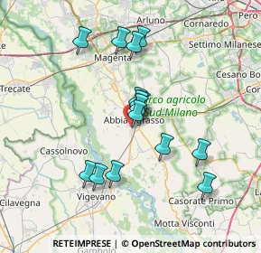 Mappa Via Giacomo Carini, 20081 Abbiategrasso MI, Italia (6.21467)