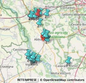 Mappa Via Giacomo Carini, 20081 Abbiategrasso MI, Italia (7.328)