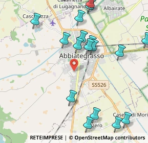 Mappa Via Giacomo Carini, 20081 Abbiategrasso MI, Italia (2.614)