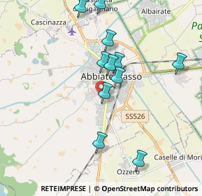 Mappa Via G. Carini, 20081 Abbiategrasso MI, Italia (1.82273)