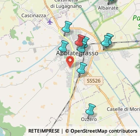 Mappa Via Giacomo Carini, 20081 Abbiategrasso MI, Italia (2.13667)