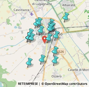 Mappa Via G. Carini, 20081 Abbiategrasso MI, Italia (1.39737)