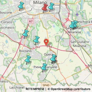 Mappa Strada Consortile Mirasole, 20090 Opera MI, Italia (5.04091)