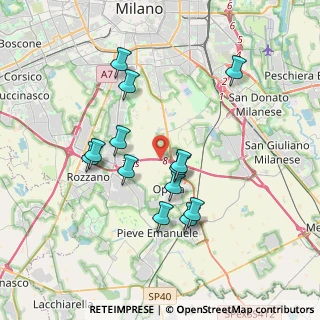 Mappa Strada Consortile Mirasole, 20090 Opera MI, Italia (3.40231)