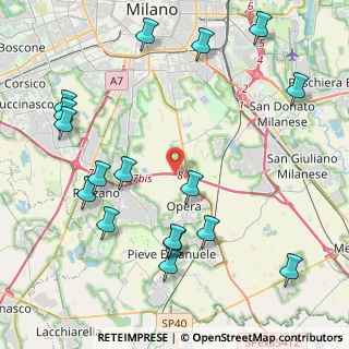 Mappa Strada Consortile Mirasole, 20090 Opera MI, Italia (5.15882)