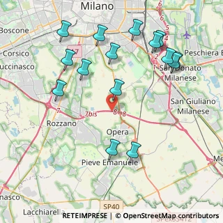 Mappa Strada Consortile Mirasole, 20090 Opera MI, Italia (4.624)
