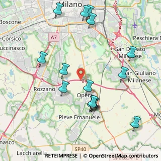 Mappa Strada Consortile Mirasole, 20090 Opera MI, Italia (4.52933)