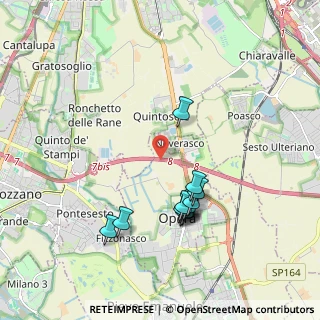 Mappa Strada Consortile Mirasole, 20090 Opera MI, Italia (1.80833)
