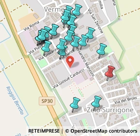 Mappa Via Edmondo de Amicis, 20080 Vermezzo MI, Italia (0.24231)