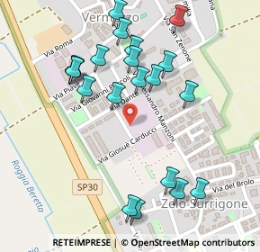 Mappa Via Edmondo de Amicis, 20080 Vermezzo MI, Italia (0.261)