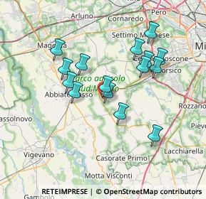 Mappa Via Edmondo de Amicis, 20080 Vermezzo MI, Italia (6.42067)