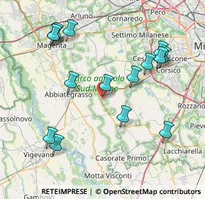 Mappa Via Edmondo de Amicis, 20080 Vermezzo MI, Italia (8.638)