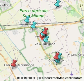 Mappa Via Edmondo de Amicis, 20080 Vermezzo MI, Italia (1.72545)