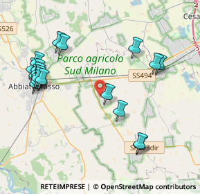 Mappa Via Edmondo de Amicis, 20080 Vermezzo MI, Italia (4.653)