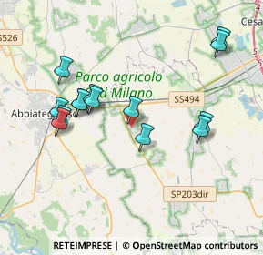 Mappa Via Edmondo de Amicis, 20080 Vermezzo MI, Italia (3.80071)