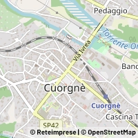 Map Cuorgnè