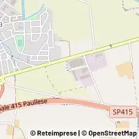 Mapa Spino d'Adda