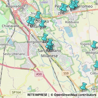 Mappa Via Marco Polo, 20098 San Giuliano Milanese MI, Italia (2.65375)
