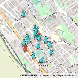 Mappa Via Marco Polo, 20098 San Giuliano Milanese MI, Italia (0.177)