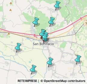 Mappa Via Morando, 37047 San Bonifacio VR, Italia (3.36636)