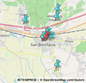 Mappa Via Morando, 37047 San Bonifacio VR, Italia (1.95818)