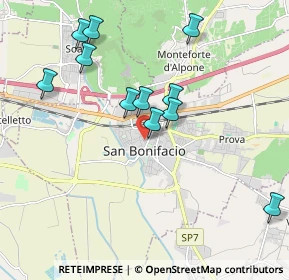 Mappa Via Morando, 37047 San Bonifacio VR, Italia (1.92364)