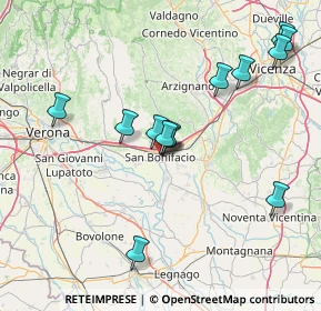 Mappa Via Morando, 37047 San Bonifacio VR, Italia (15.45846)