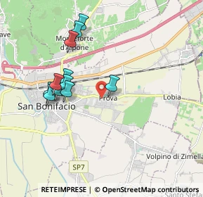 Mappa Via Tintoretto, 37047 San Bonifacio VR, Italia (1.78455)