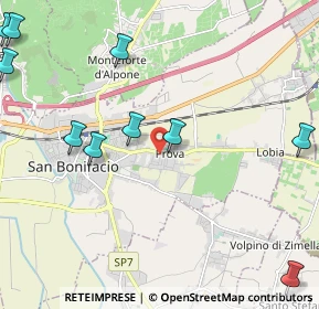 Mappa Via Tintoretto, 37047 San Bonifacio VR, Italia (3.04545)