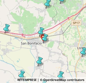 Mappa Via Tintoretto, 37047 San Bonifacio VR, Italia (6.09909)