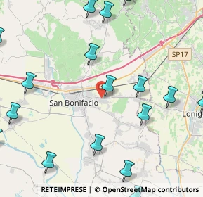 Mappa Via Tintoretto, 37047 San Bonifacio VR, Italia (6.045)