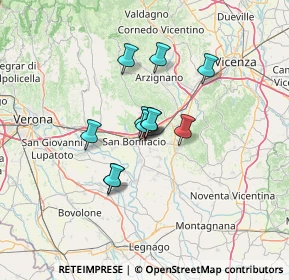 Mappa Via Tintoretto, 37047 San Bonifacio VR, Italia (8.84727)