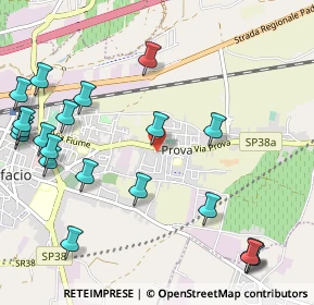 Mappa Via Tintoretto, 37047 San Bonifacio VR, Italia (1.3565)