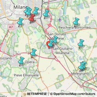 Mappa Viale Lombardia, 20098 Civesio MI, Italia (5.22467)