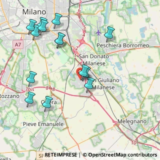 Mappa Viale Lombardia, 20098 Civesio MI, Italia (4.66571)
