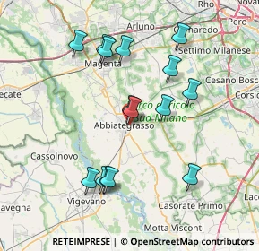 Mappa Via Tommaso Grossi, 20081 Abbiategrasso MI, Italia (7.318)